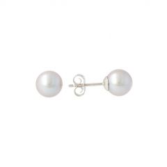 Sundrops  | Ear Studs White Gold | Pearl