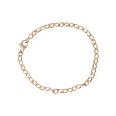 Be | Bracelet Pink Gold Jasseron | 4 mm