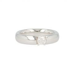 Lux | Ring White Gold | Diamond 0,30ct