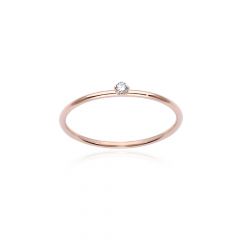 Burato Gioielli | S White Solitaire Ring