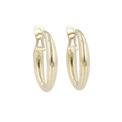 Be | Earrings 14 Carat Yellow Gold | Oval