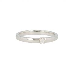W | Diamond Alliance Ring White Gold | 0.05ct