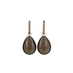 Varivello Set |Champagne Bruin Diamond |Rook Quartz| Pinkgold