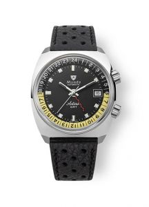 Nivada Grenchen GMT Steel/Leather | 36mm