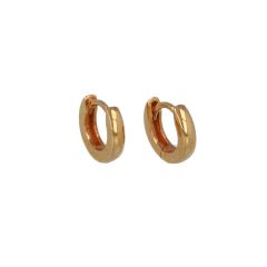 Be | Earrings 14 Carat Pink gold | Ø10.5 mm