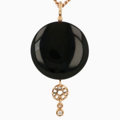 BRON | Toujours Ajour Pendant | Onyx 