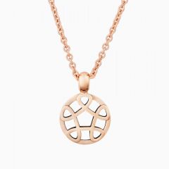BRON | Toujours Ajour Pink Gold Pendant | 11 mm