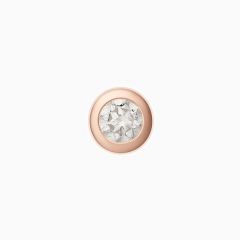 BRON | Confetti Ear Stud Pink gold | Diamond