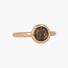 BRON | Sushi Ring Rutile Quartz | 8 mm