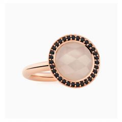 BRON | Sushi Moonstone & Black Sapphire | 10 mm