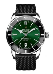 Breitling SuperOcean Heritage II 46 Green Rubber| 46MM | AB2020121L1S1