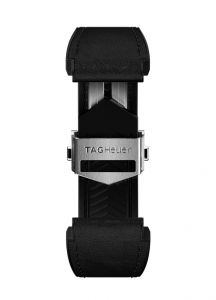 TAG Heuer E4 Black Bi-Material Leather "BT6269"| 45mm