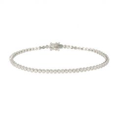 Lux | Tennis Bracelet White Gold | 69 Diamonds