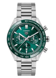 TAG Heuer Carrera Calibre Heuer 02 Steel Green | 44mm
CBN2A1N.BA0643
