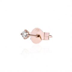 Single solitaire earring CL97 Burato