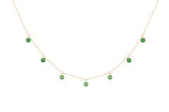 Confetti Green Necklace