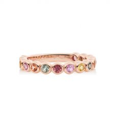 8RR4893ZEST Confetti ring Sapphire BRON Jewelry