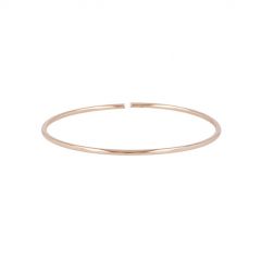 Dot | Bracelet 14 Carat Pink Gold | Bangle 2 mm