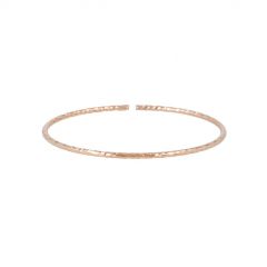 Dot | Pink Gold | Bangle Facets 2 mm