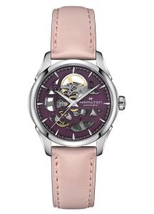 Hamilton Jazzmaster Skeleton lady Purple | 36mm
H32265801