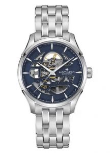 Hamilton Jazzmaster Skeleton Blue steel | 40mm