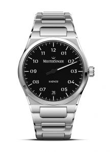 MeisterSinger Kaenos Automatic Black/Steel KS902