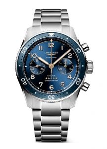 Longines Spirit Flyback Chronograph Steel Blue | 42mm
L3.821.4.93.6