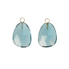 Varivello Pendants | London Blue Topaz | 20 x 15 mm
