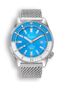 Squale matic Light Blue Milanaise | 44mm MATICXSE.ME22