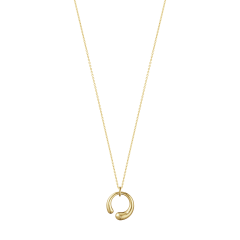 Georg Jensen | Mercy Necklace with Pendant| Yellow Gold