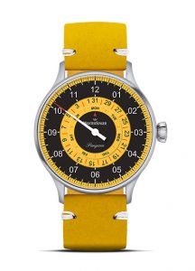 MeisterSinger Pangaea Yellow PDD9Z25 | 40mm