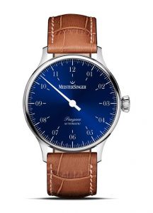 Meistersinger Pangaea Sunburst blue | 40mm
PM9908