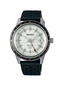 Seiko Presage "Style 60's" White GMT SSK011 | 40,8mm