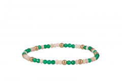 Sundrops | Bracelet Pink gold | Agaat - Pinkopal