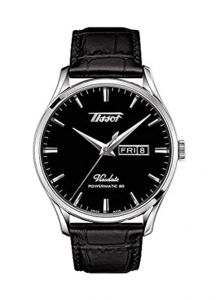 Tissot Heritage Visodate Powermatic 80 Black Leather| 42MM