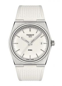 Tissot PRX Quartz White Rubber | 40mm | T137.410.17.011.00