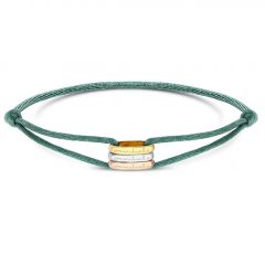 Tricolore Satin Bracelet minitials
