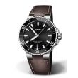 Oris Aquis Date Black-Leather | 43.5MM