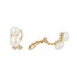 Sundrops | Earclips Yellow Gold | Pearl