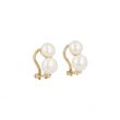 Sundrops | Earclips Yellow Gold | Pearl