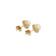 Sundrops | Ear Studs Yellow Gold | Pearl