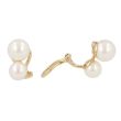 Sundrops | Earclips Yellow Gold | Pearl