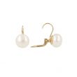 Sundrops | Earrings Yellow Gold | Pearl