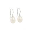 Sundrops | Earrings White Gold | Pearl