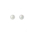 Sundrops | Ear Studs White Gold | Pearl