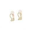 Sundrops | Earclips Yellow Gold | Pearl