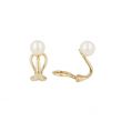 Sundrops | Earclips Yellow Gold | Pearl