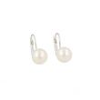 Sundrops | Earrings White Gold | Pearl