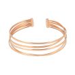 Dot | Bracelet 14 Carat Pinkgold | Wires