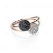 Burato Gioiello | Big Black Diamond Ring